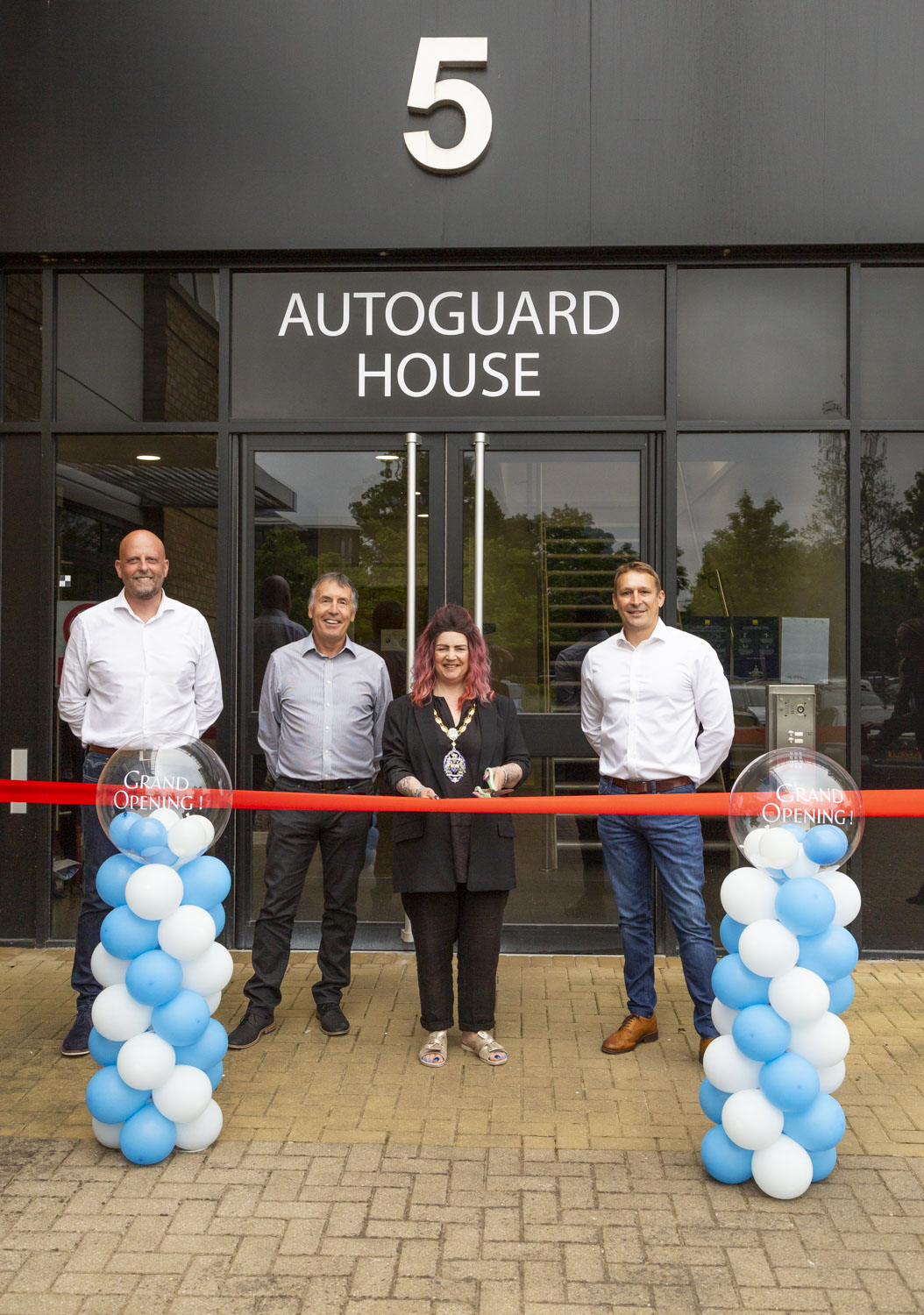 Autoguard Group HQ Opened by Mayor of Surrey Heath Borough Council